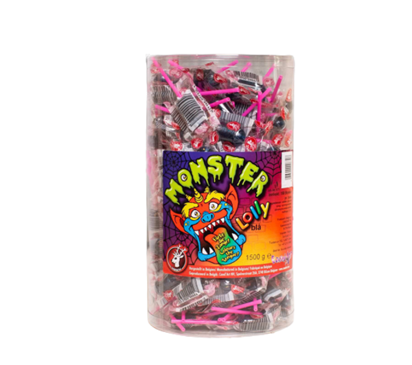 Monster Lolly Blå 150 x 10g.